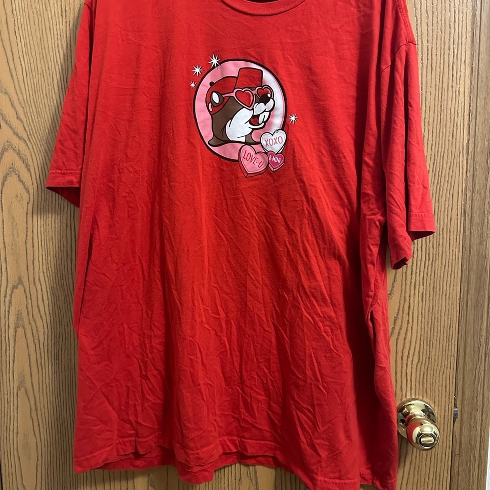 Red Graphic Short Sleeve Tee